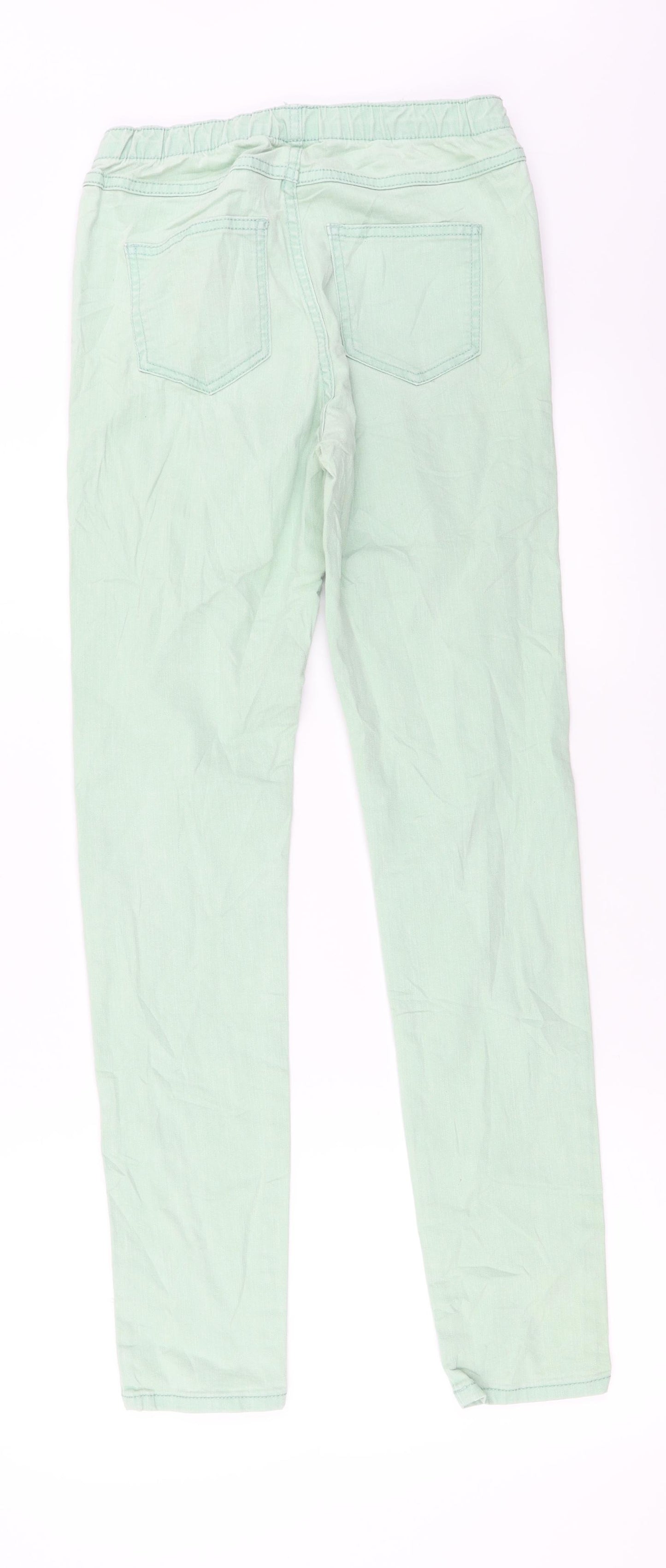 Preworn Womens Green   Trousers  Size 6 L27 in