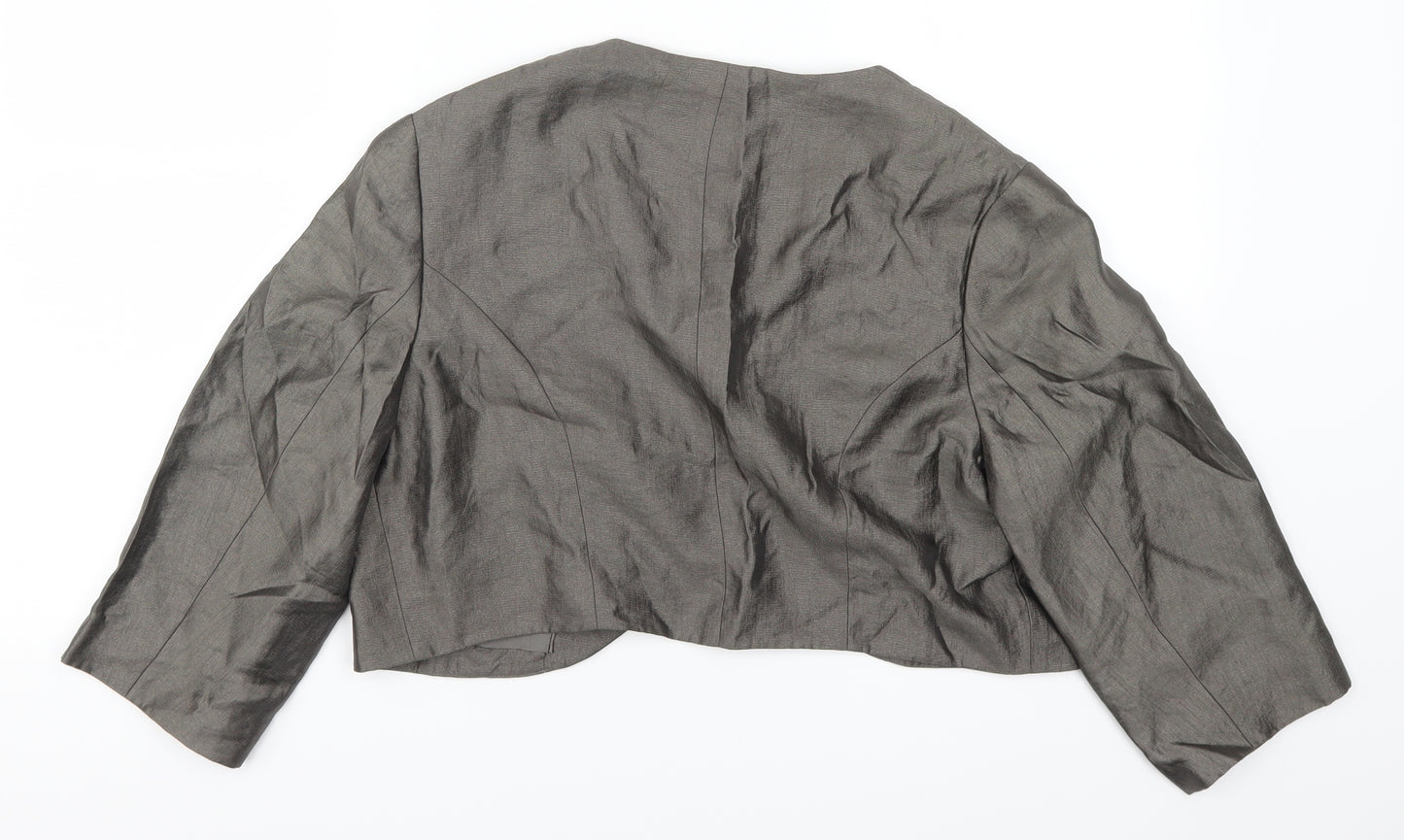 Minuet Womens Grey   Jacket  Size 16