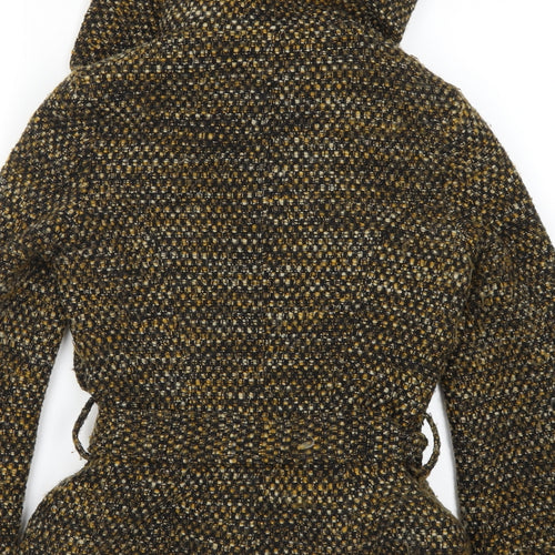 River Island Womens Yellow   Parka Coat Size 8