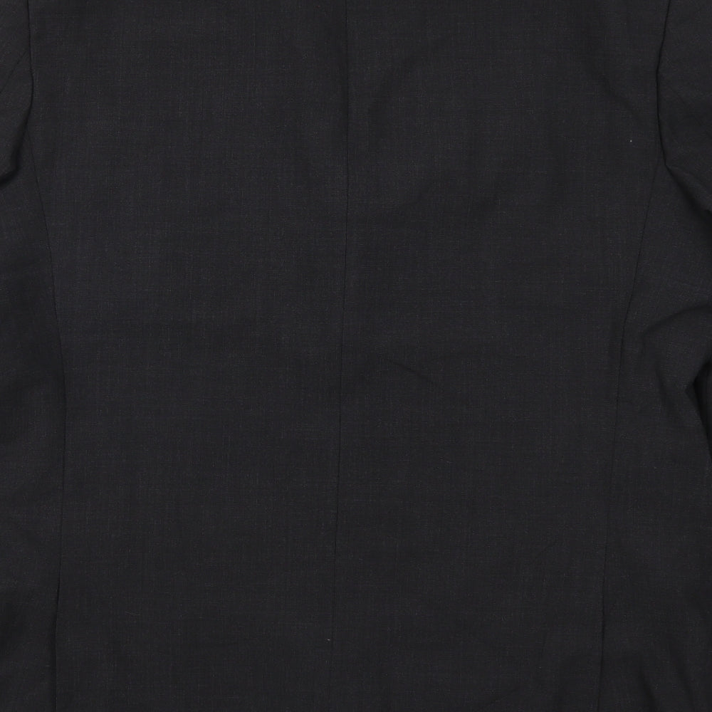 High and Mighty Mens Grey   Jacket Suit Jacket Size 48