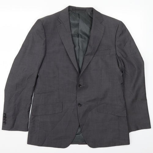 Marks and Spencer Mens Grey   Jacket Suit Jacket Size 38