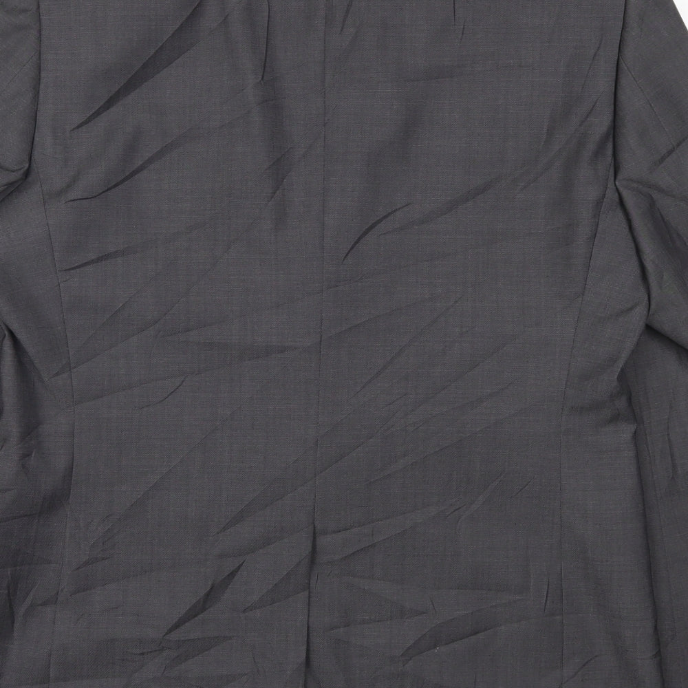 Marks and Spencer Mens Grey   Jacket Suit Jacket Size 38