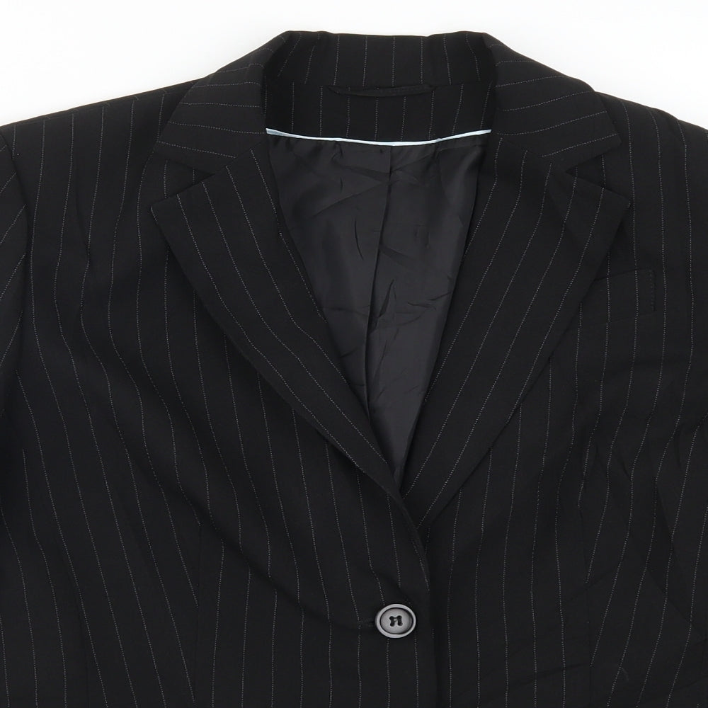 Dorothy Perkins Womens Black   Jacket Suit Jacket Size 16