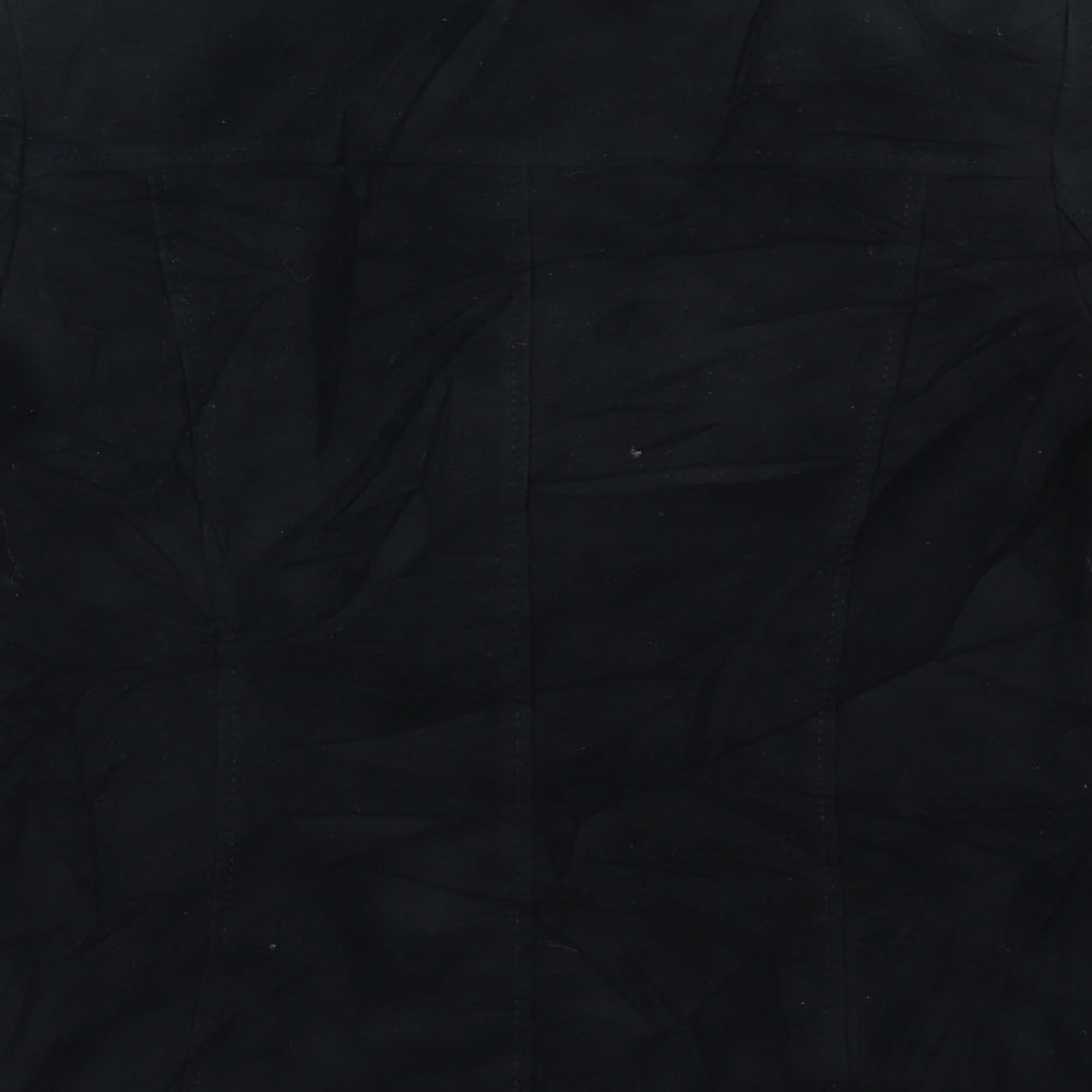 Per Una Womens Black   Jacket Coat Size 10