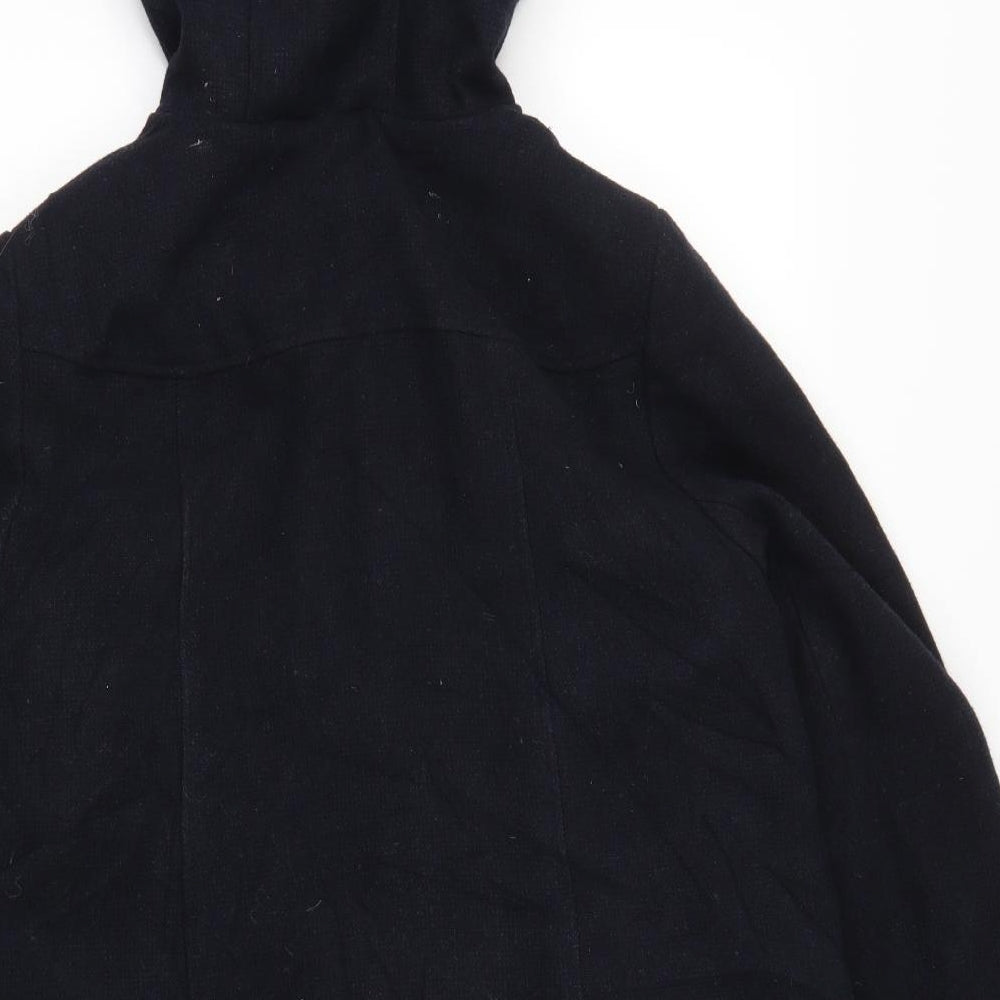 TU Womens Blue   Overcoat Coat Size 18