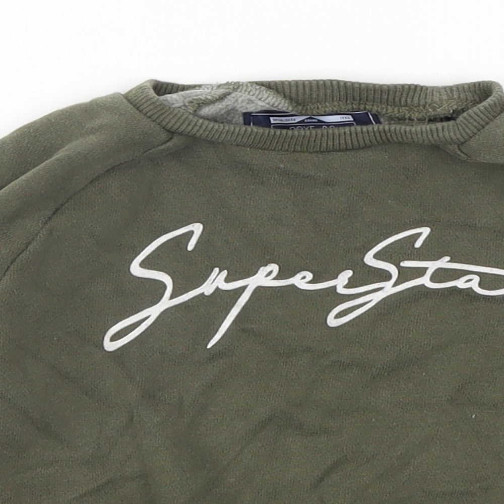 NEXT Boys Green   Basic T-Shirt Size 12-18 Months  - Super Star