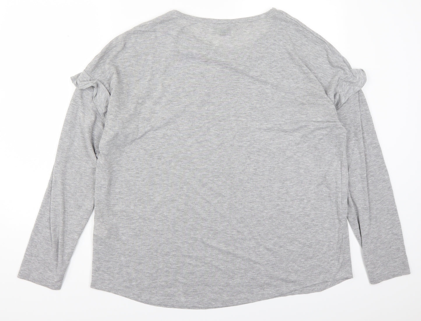 Primark Womens Grey   Basic T-Shirt Size 14