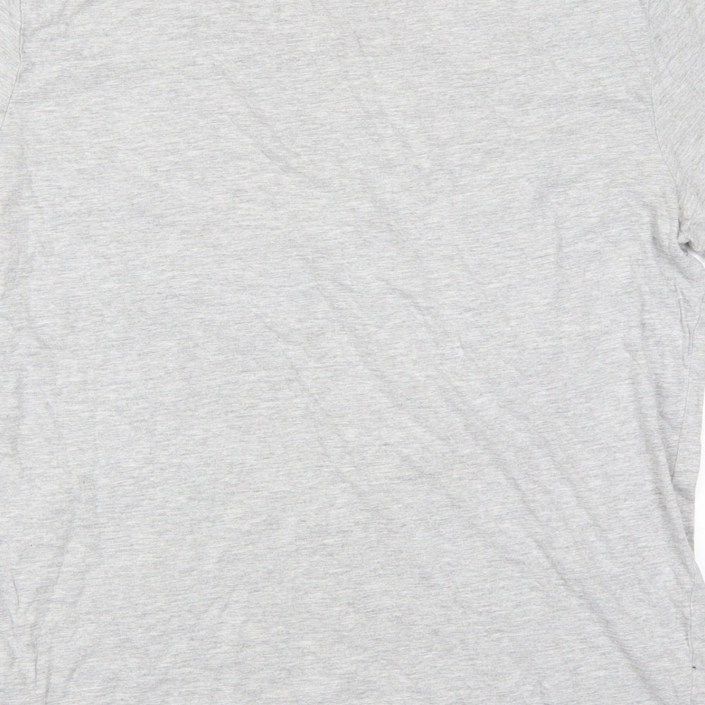 Primark Womens Grey   Basic T-Shirt Size 10  - Harry Potter Spells Glasses