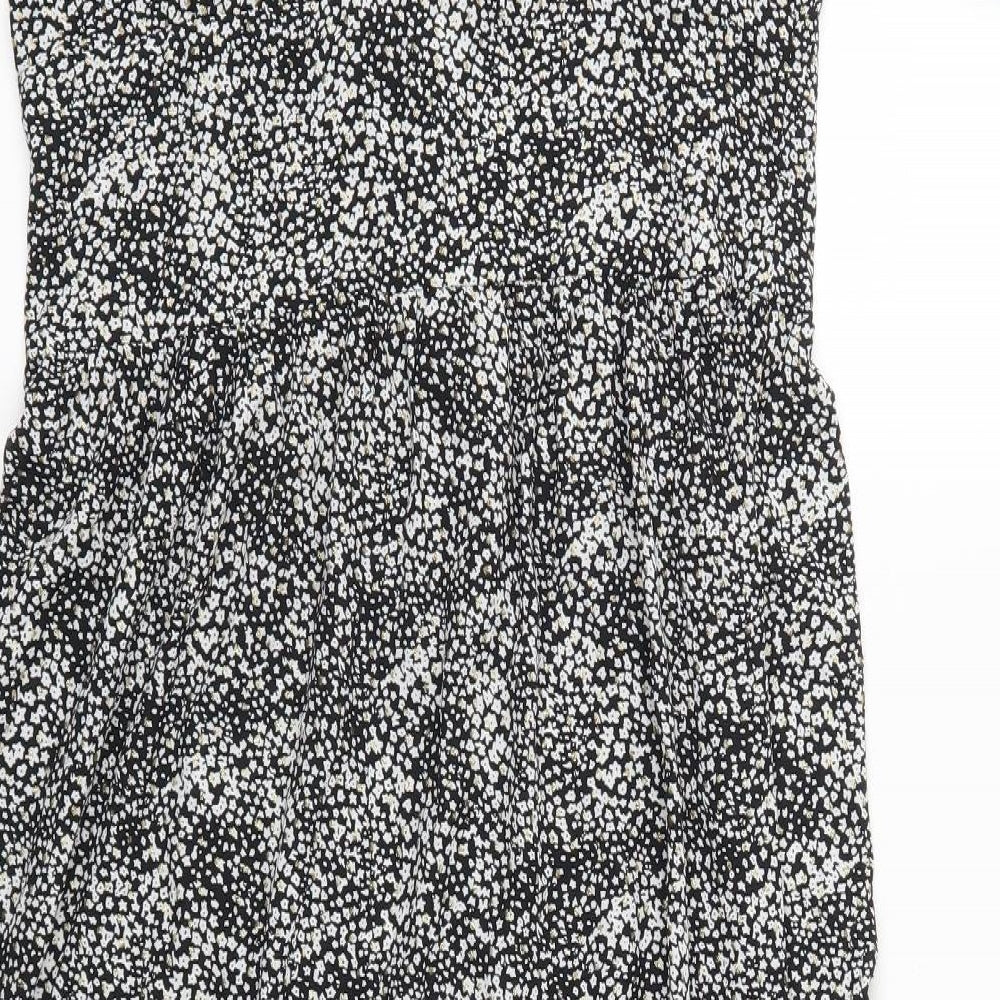 Clara Womens Grey Floral  Maxi  Size M