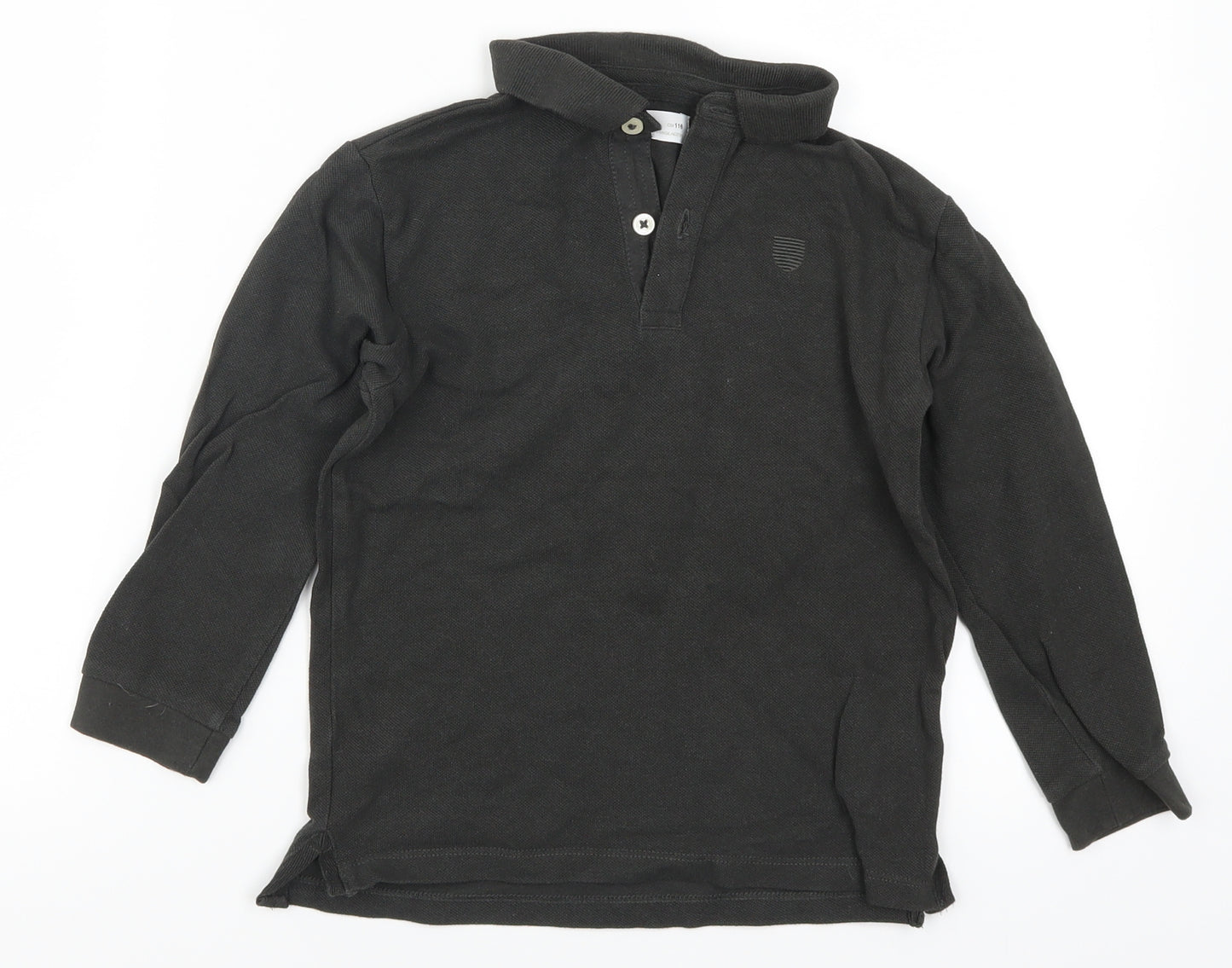 Zara Boys Grey   Basic Polo Size 6 Years