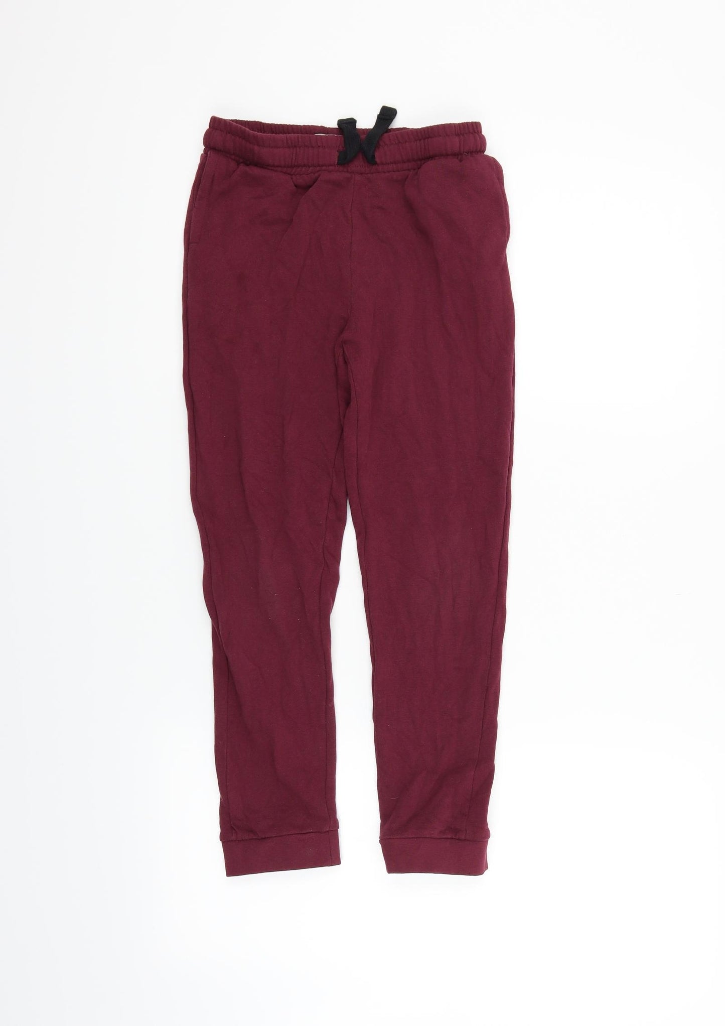 URBAN BOYS Boys Purple   Jogger Trousers Size 9 Years