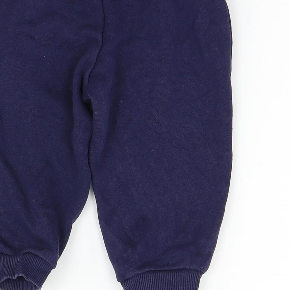 PUMA Boys Blue   Jogger Trousers Size 9-12 Months