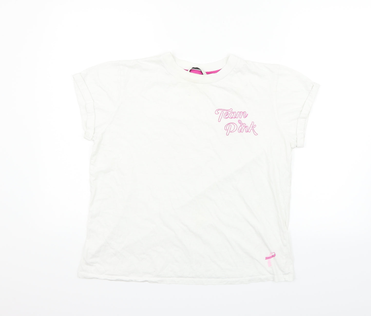 George Womens White   Basic T-Shirt Size M