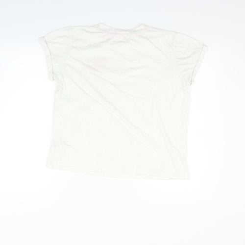 George Womens White   Basic T-Shirt Size M