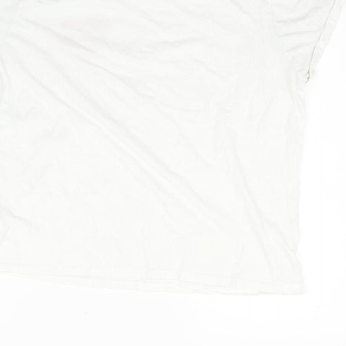 George Womens White   Basic T-Shirt Size M