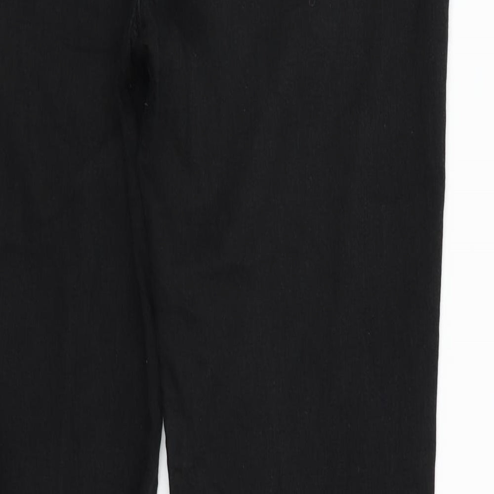 deniem  Womens Black   Straight Jeans Size 14 L31 in