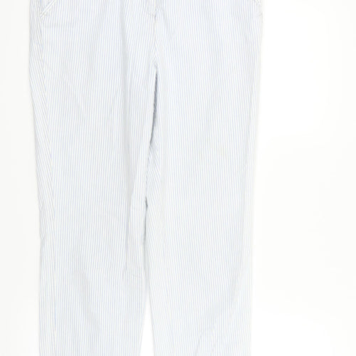 Papaya Womens Blue   Trousers  Size 10 L27 in