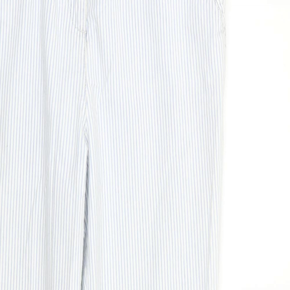 Papaya Womens Blue   Trousers  Size 10 L27 in