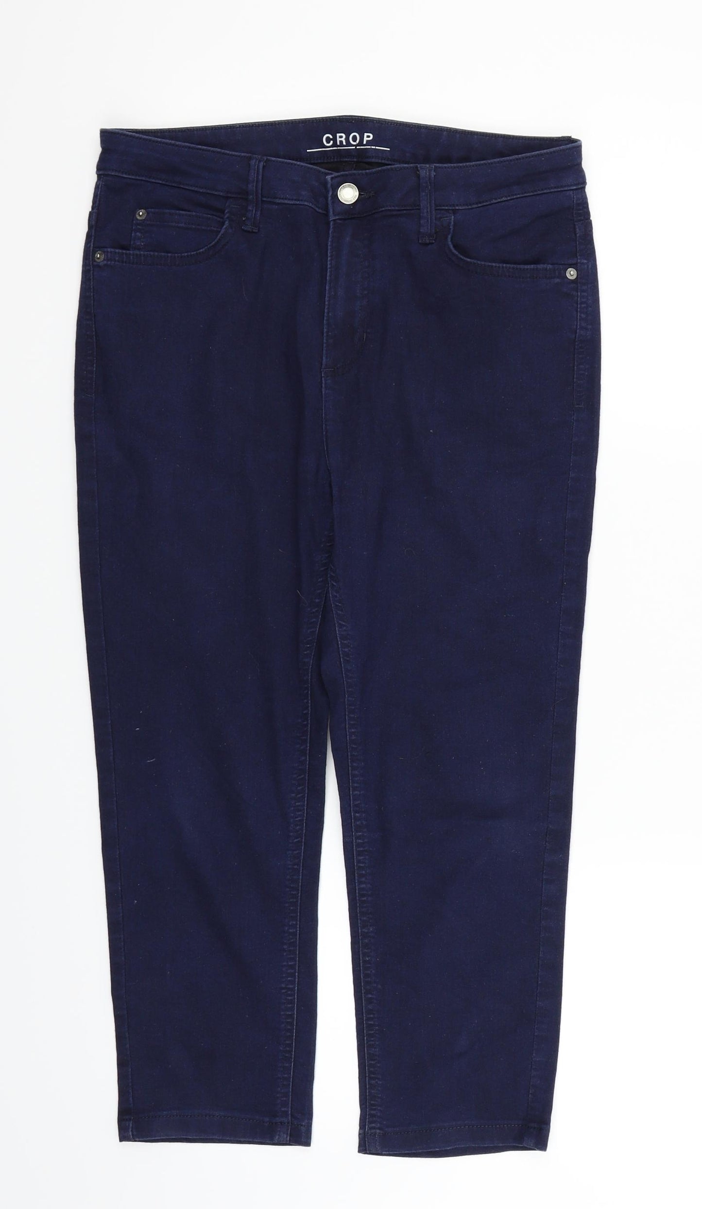 Marks and Spencer Womens Black   Trousers  Size 12 L21 in