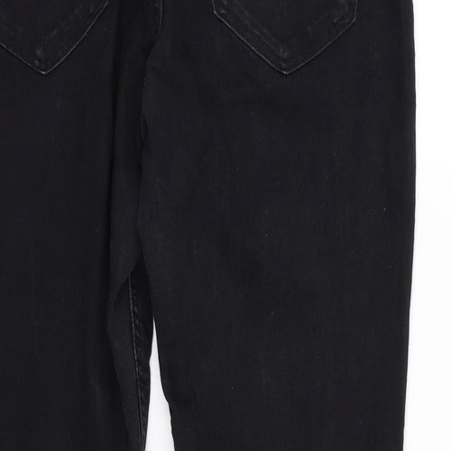 &DENIM Womens Black   Straight Jeans Size 32 in L27 in