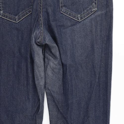 George Womens Blue   Trousers  Size 14 L25 in