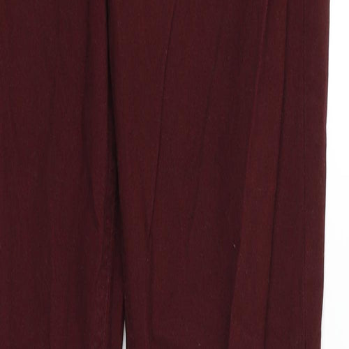 deniem & co Womens Purple   Straight Jeans Size 10 L29 in