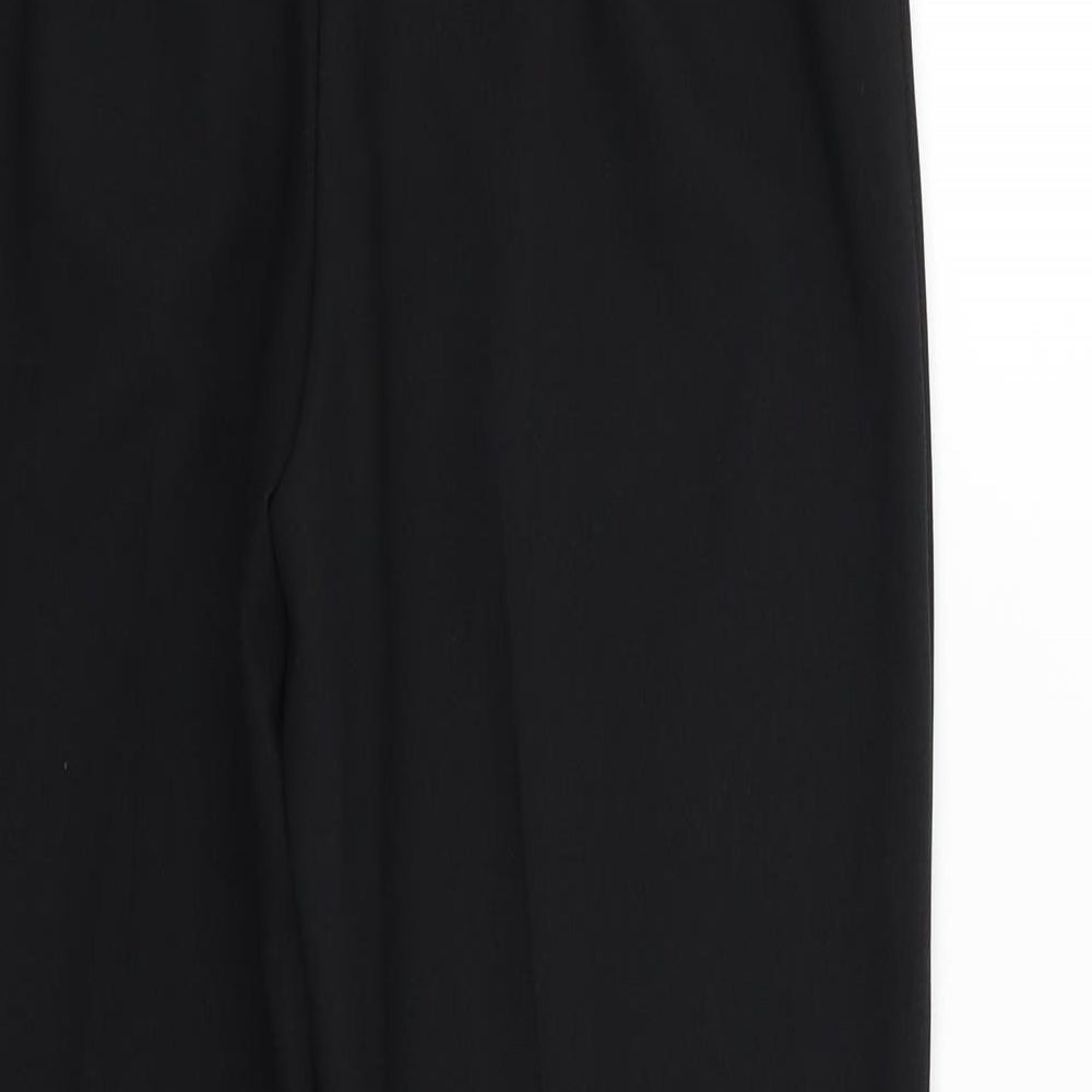 Marks and Spencer Womens Black   Trousers  Size 8 L27 in