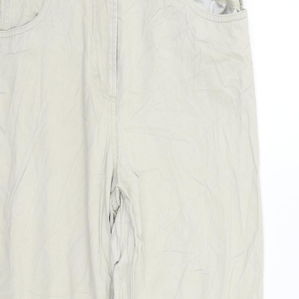 rigany Womens Beige   Trousers  Size 16 L26 in