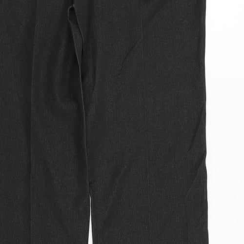 Alka Womens Black   Trousers  Size 14 L31 in