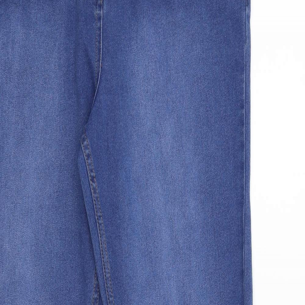 /Denim Womens Blue   Straight Jeans Size 14 L31 in