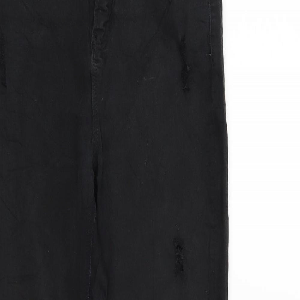 Stradavarius Womens Black   Straight Jeans Size 8 L27 in
