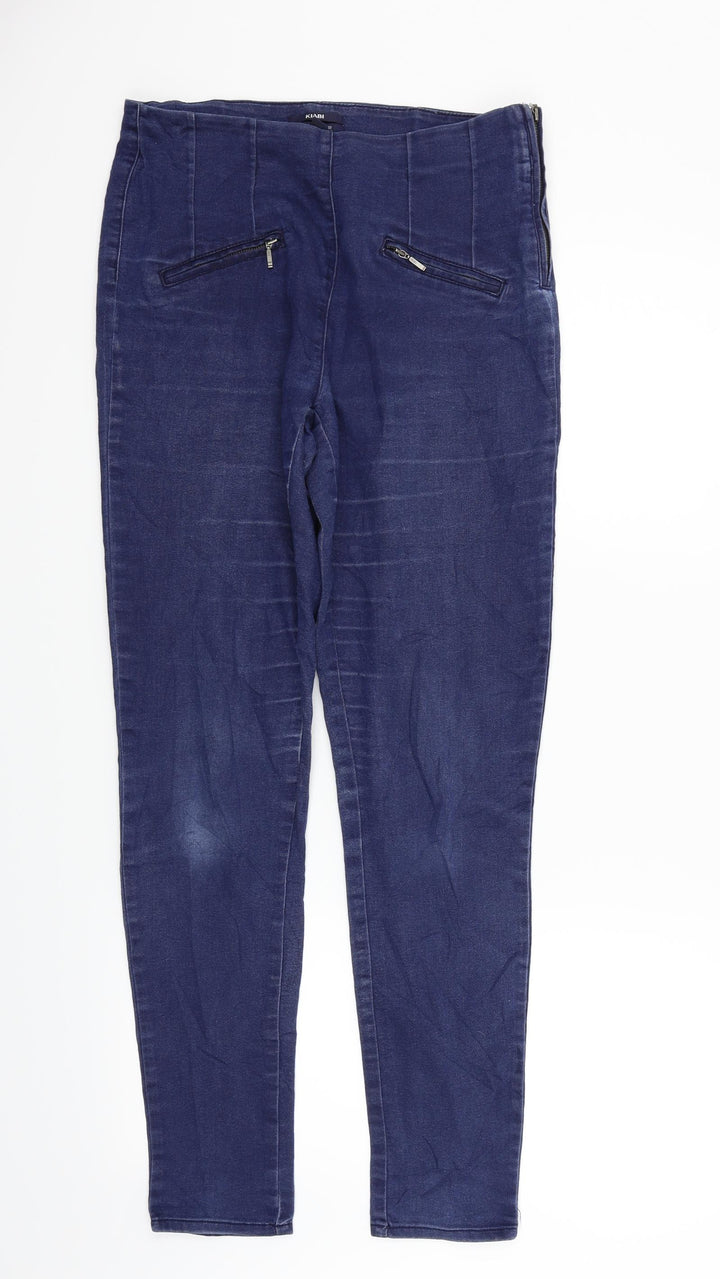 Kiabi Womens Blue   Straight Jeans Size 10 L28 in