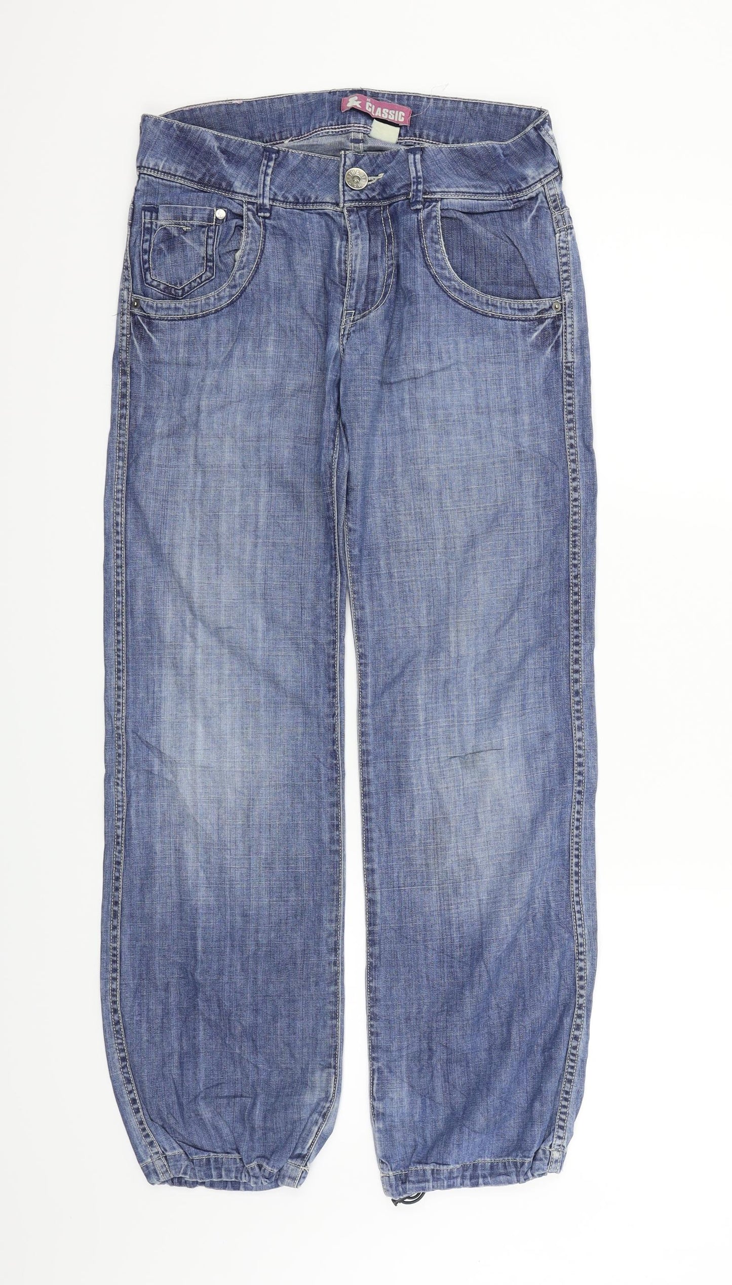 Classic Girls Blue   Straight Jeans Size 13-14 Years