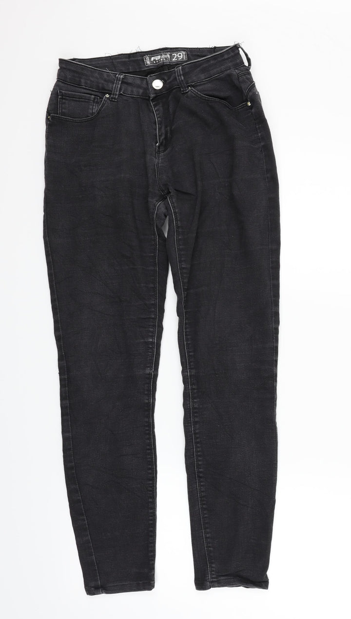 FB sister Womens Grey   Straight Jeans Size 26 in L29 in