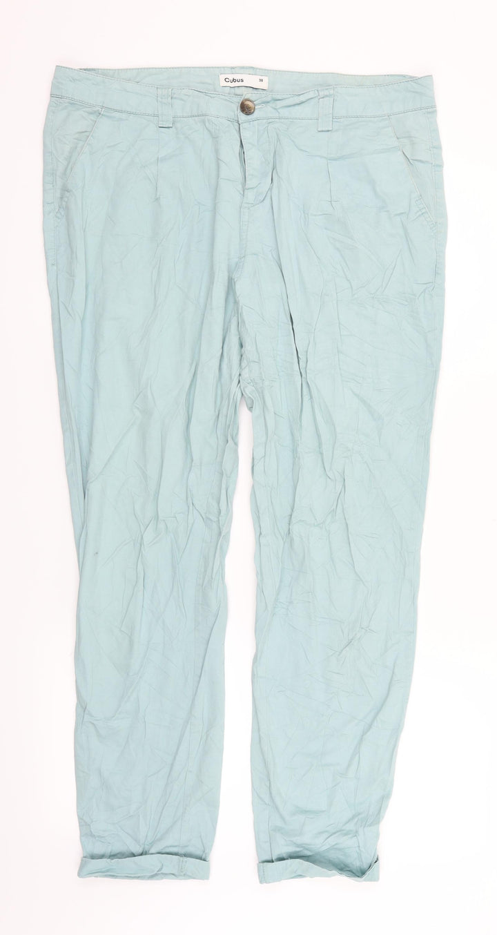 Cubus Womens Blue Trousers Size 10 L26 in