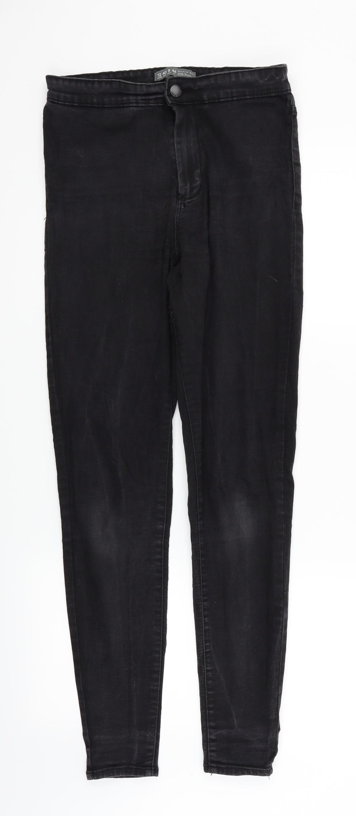 deniem & co Womens Black   Skinny Jeans Size 12 L30 in