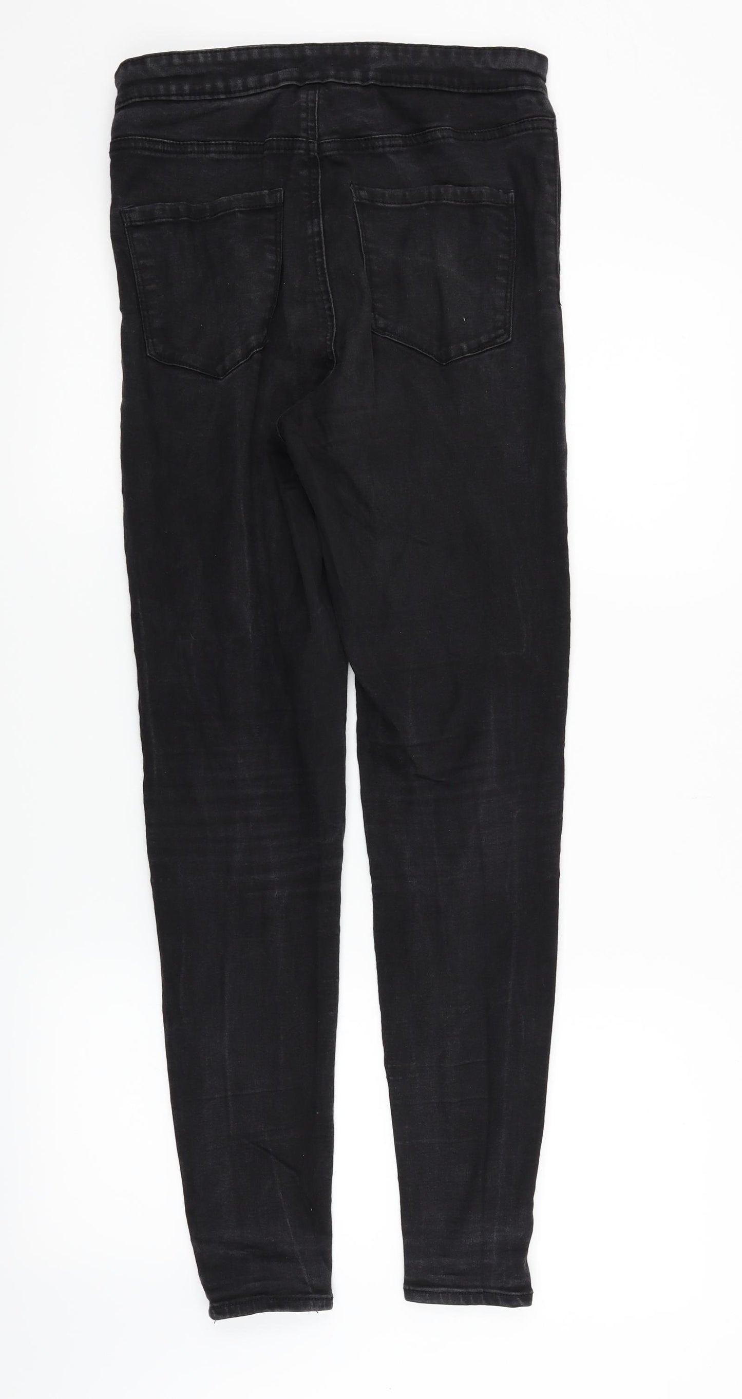 deniem & co Womens Black   Skinny Jeans Size 12 L30 in