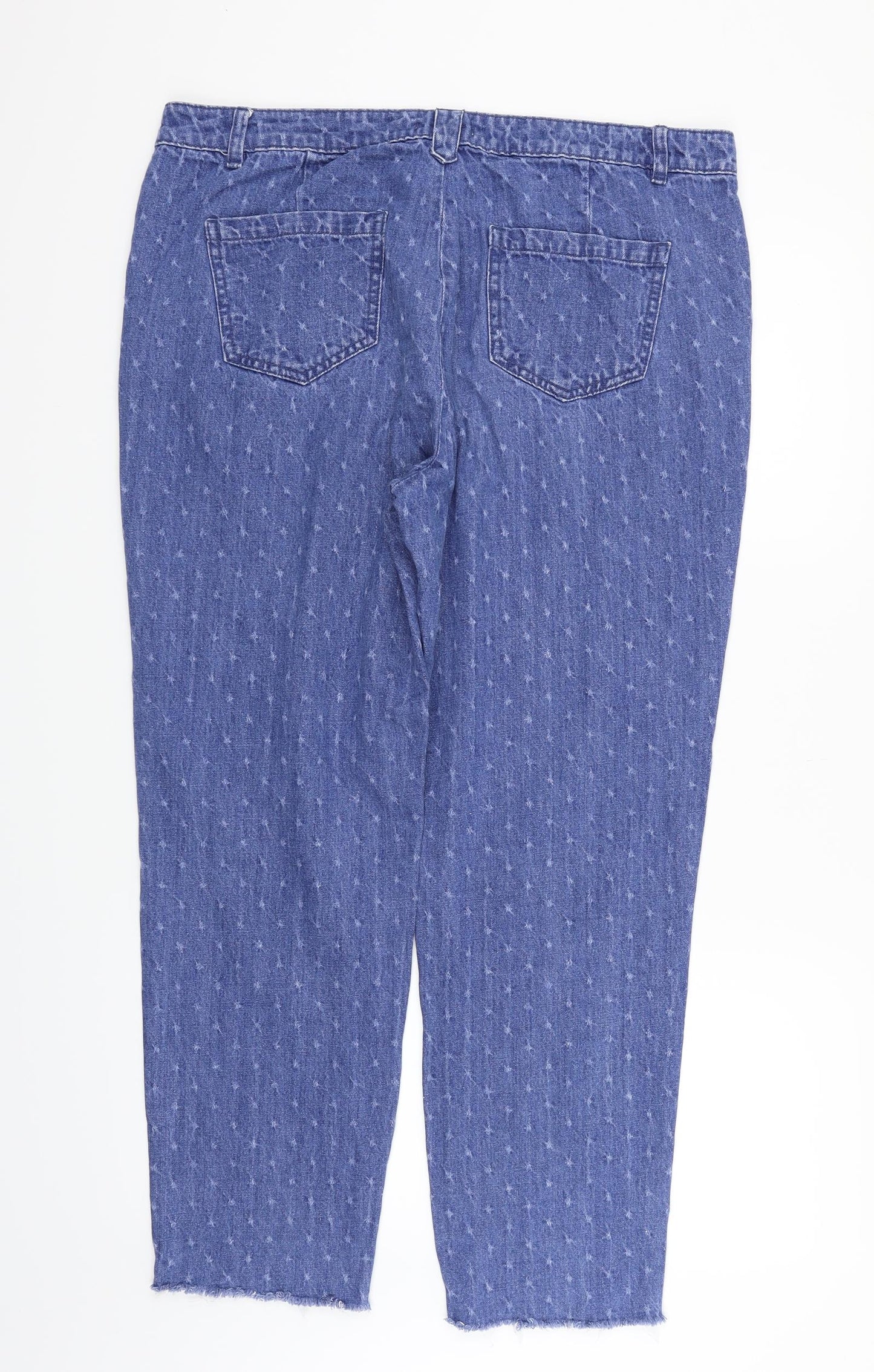 TU Womens Blue   Straight Jeans Size 16 L26 in