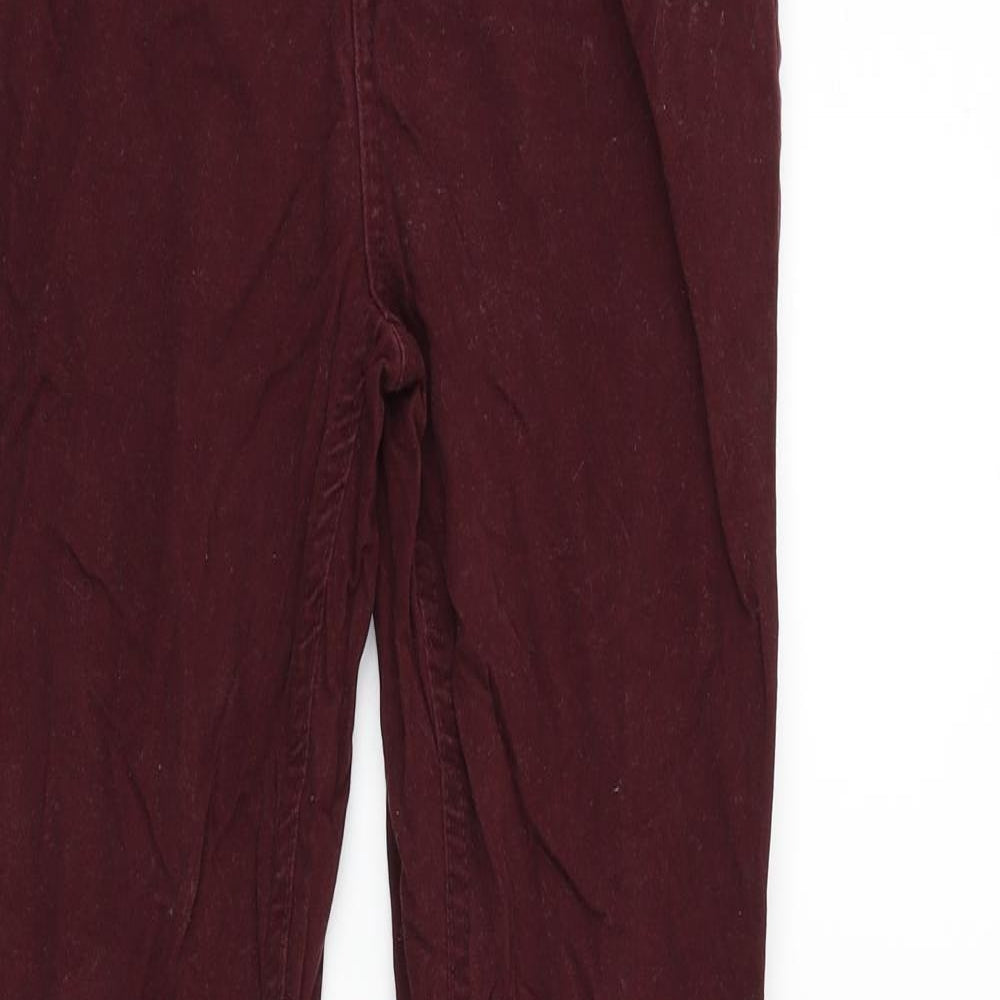 deniem & co Womens Red   Skinny Jeans Size 6 L29 in