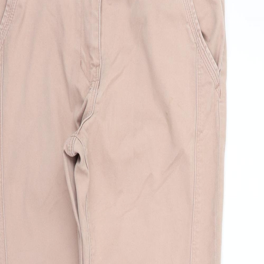Nutmeg Womens Pink   Trousers  Size 14 L23 in