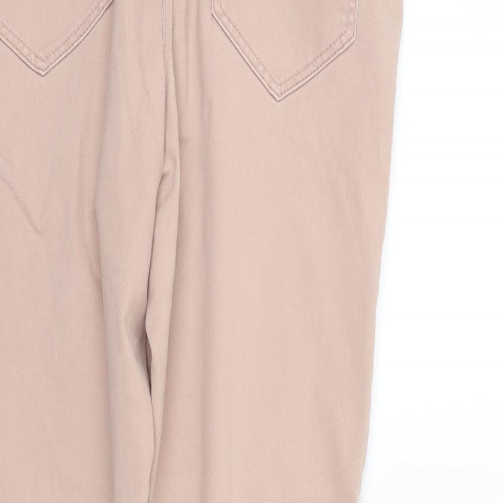 Nutmeg Womens Pink   Trousers  Size 14 L23 in