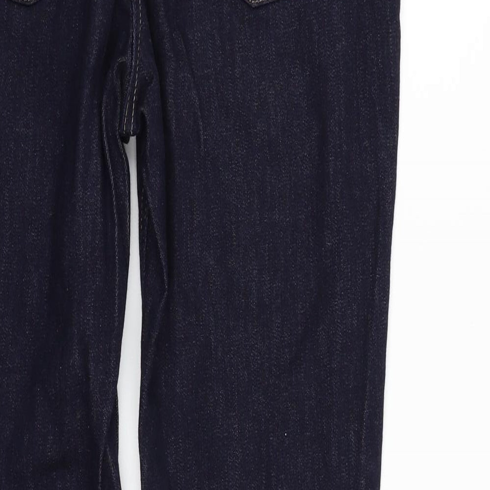 NEXT Womens Blue   Straight Jeans Size 12 L30 in