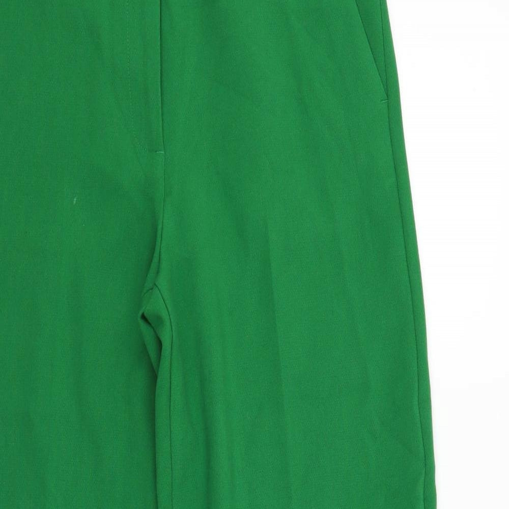 Marks and Spencer Womens Green   Trousers  Size 10 L28 in
