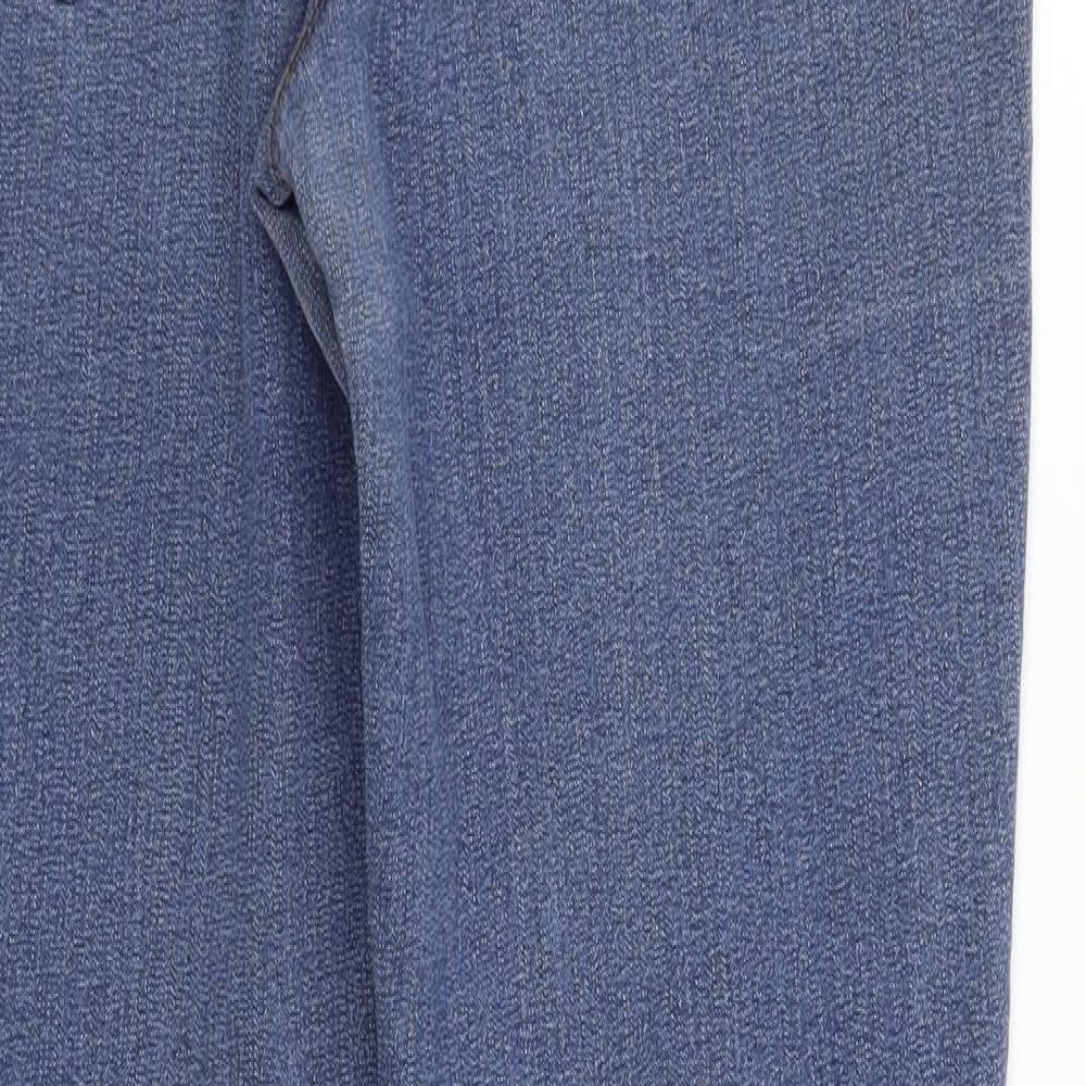 George Womens Blue   Straight Jeans Size 12 L25 in
