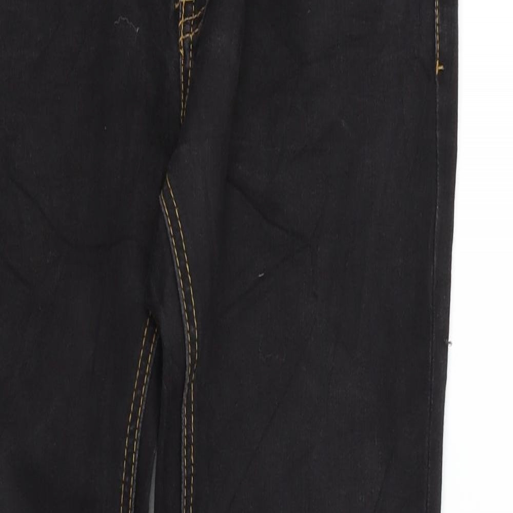 Miss Anna Womens Black   Trousers  Size 38 in L28 in