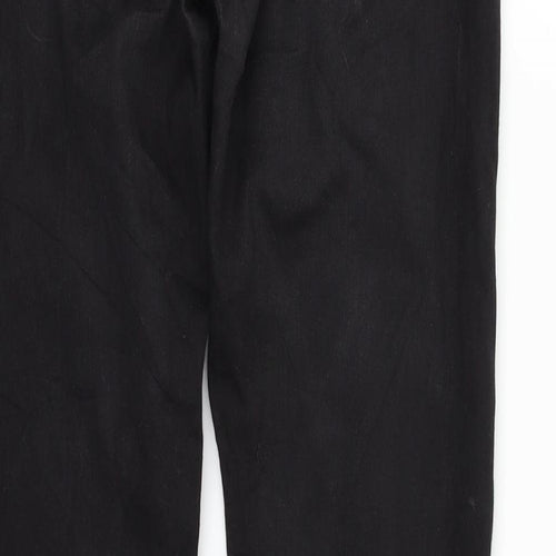 Miss Anna Womens Black   Trousers  Size 38 in L28 in