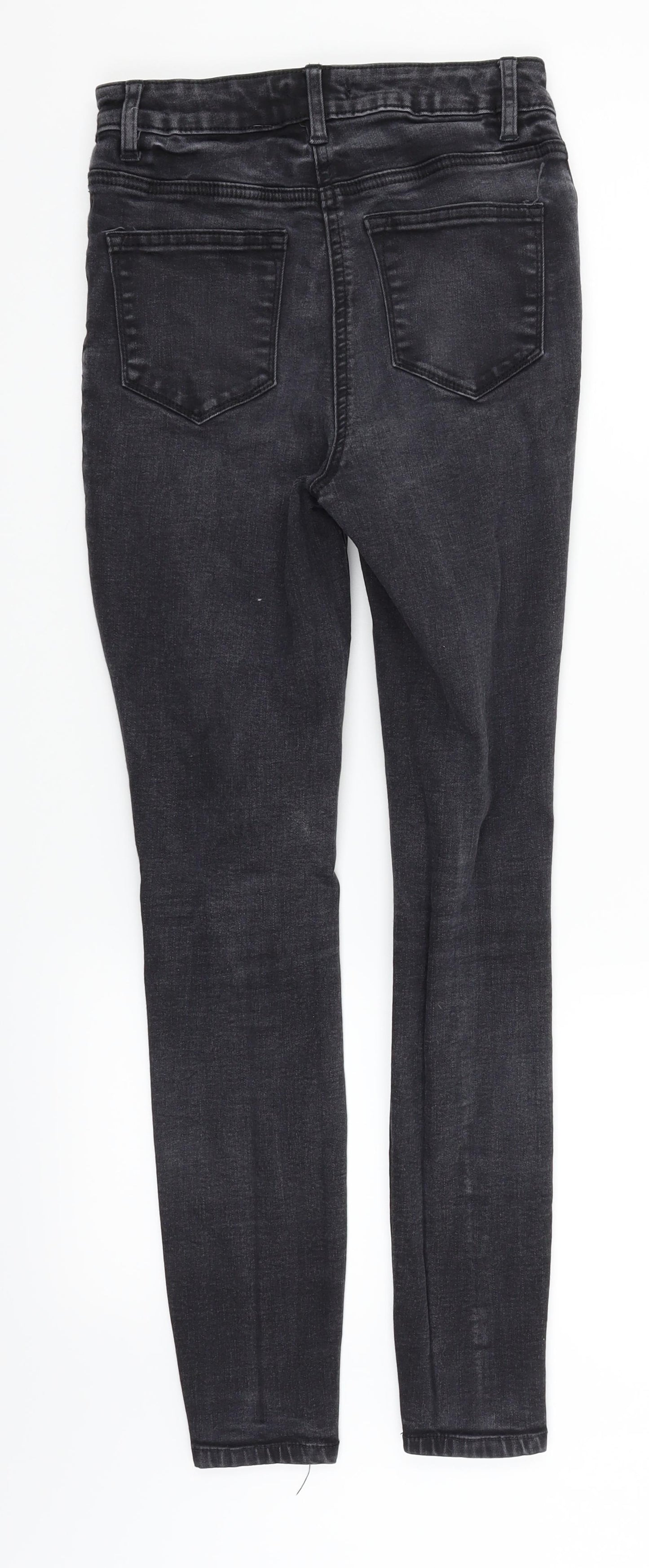 Papaya Womens Black   Straight Jeans Size 8 L26 in