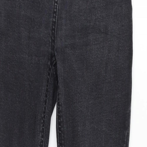 Papaya Womens Black   Straight Jeans Size 8 L26 in