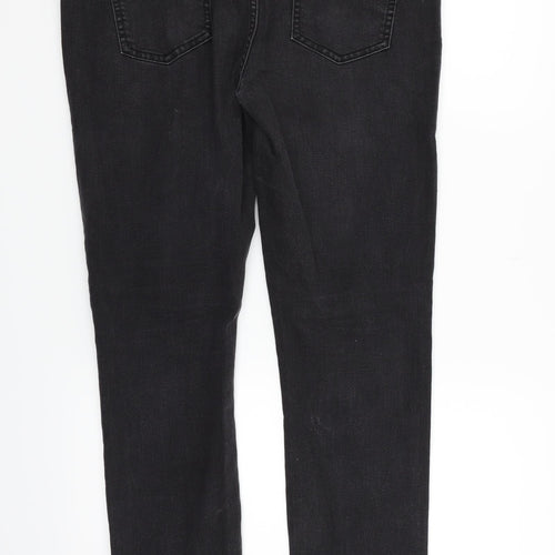 deniem & co Womens Grey   Straight Jeans Size 14 L29 in