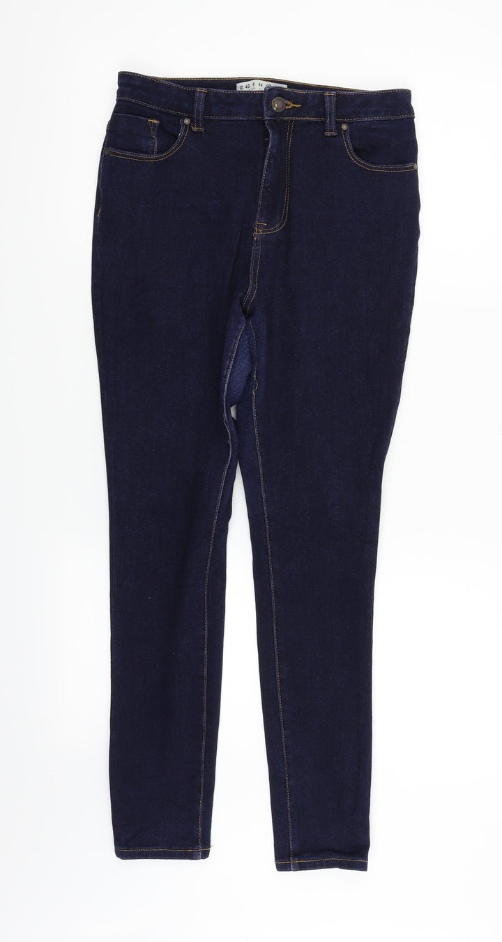 deniem & co Womens Blue   Straight Jeans Size 12 L30 in